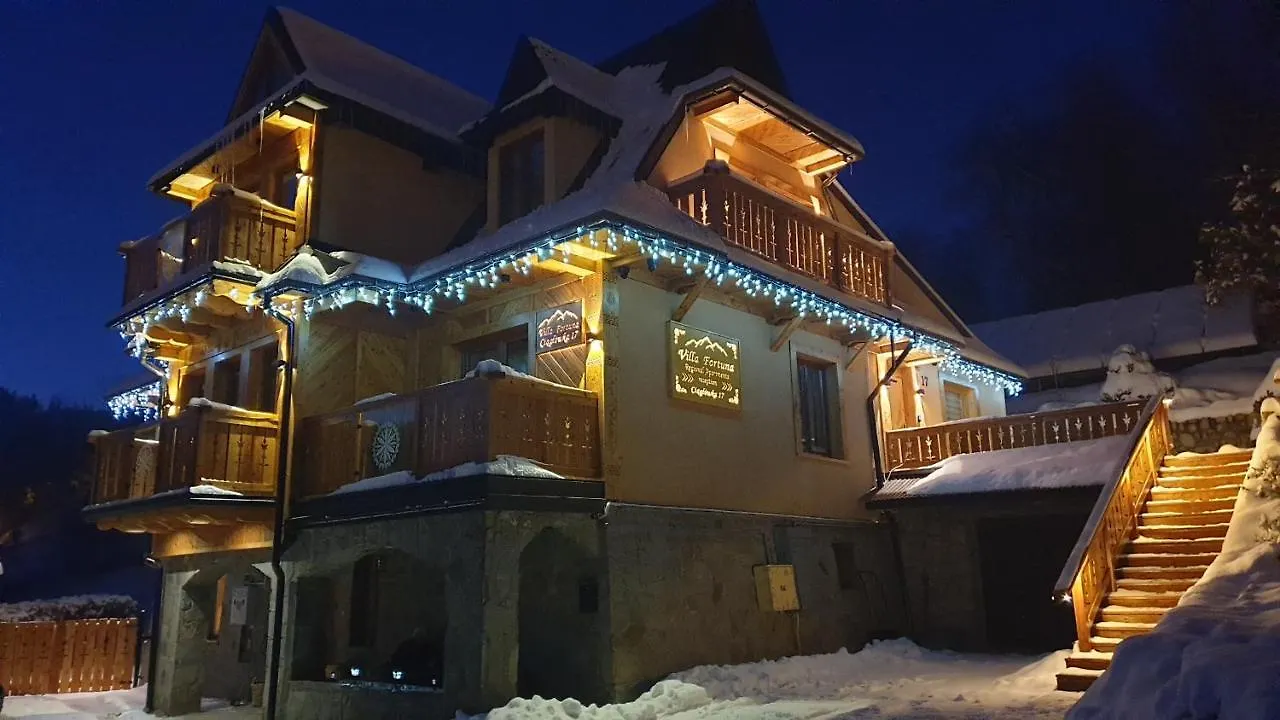 Villa Fortuna - Regionalne Apartamenty & Spa - Sauna, Grill, Jacuzzi Z Widokiem Na Tatry Закопане Польша